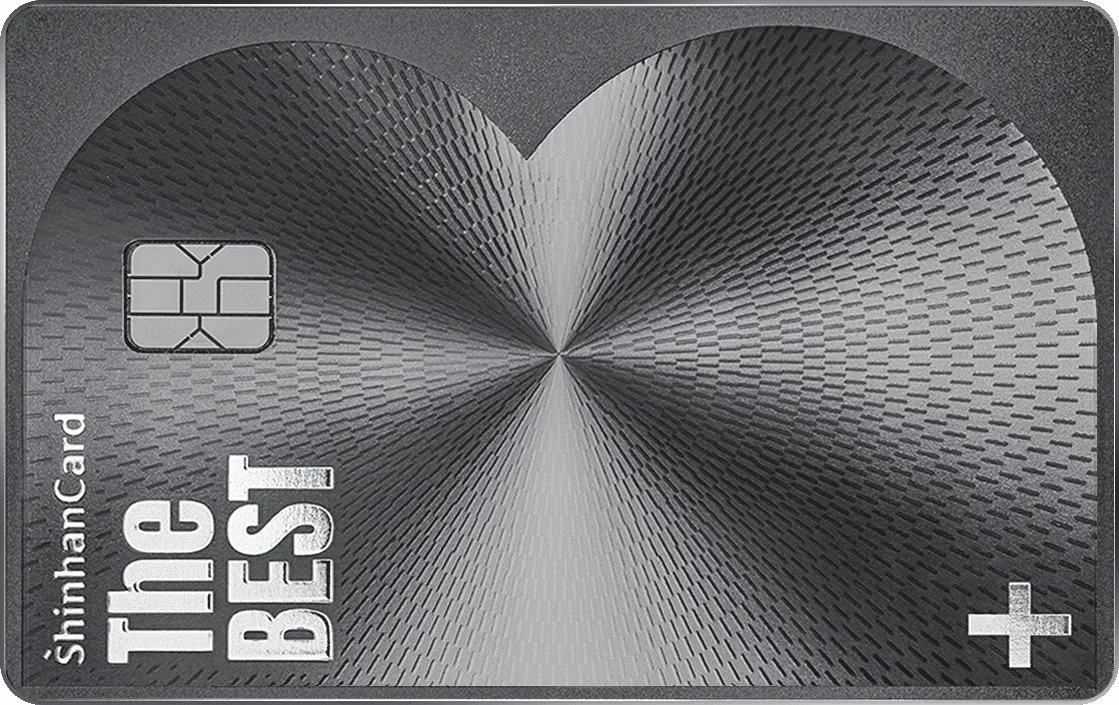 신한카드 The BEST+ (Mastercard) 카드 이미지